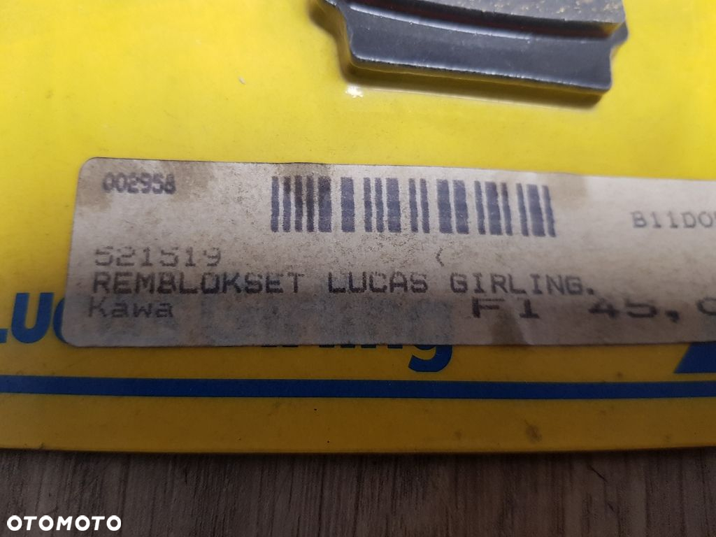 Klocki hamulcowe TRW-Lucas MCB 519 Vivacity Rieju TGB Kisbee - 5