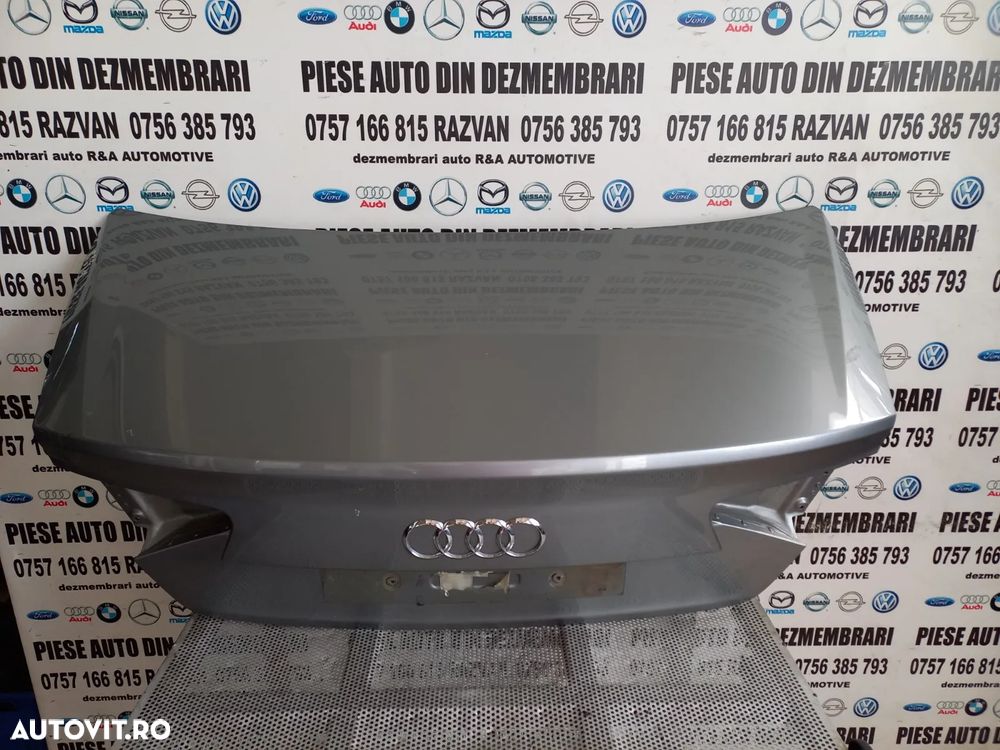 Capota Spate Portbagaj Hayon Audi A8 4H D4 Originala Intacta An 2010-2011-2012-2013-2014-2015-2016- - 6