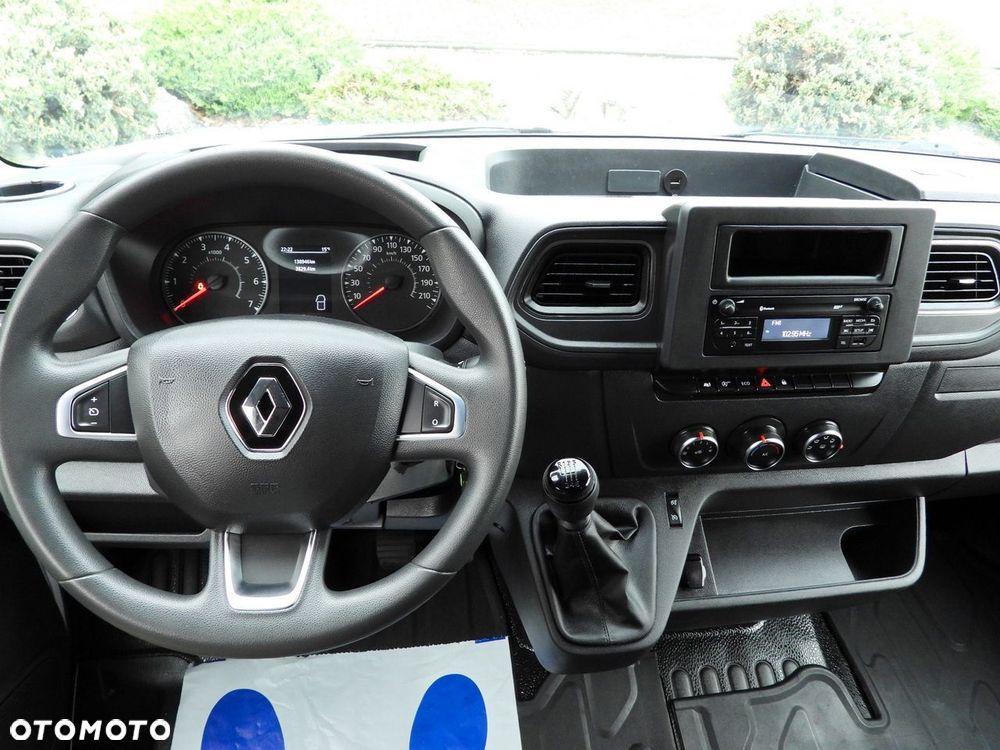 Renault MASTER PLANDEKA 10 PALET WEBASTO TEMPOMAT LEDY PNEUMATYKA KLIMATYZACJA  165KM - 29