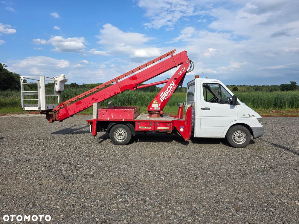 Mercedes-Benz Sprinter podnośnik koszowy zwyżka Bison-Palfinger TA 22 - 1