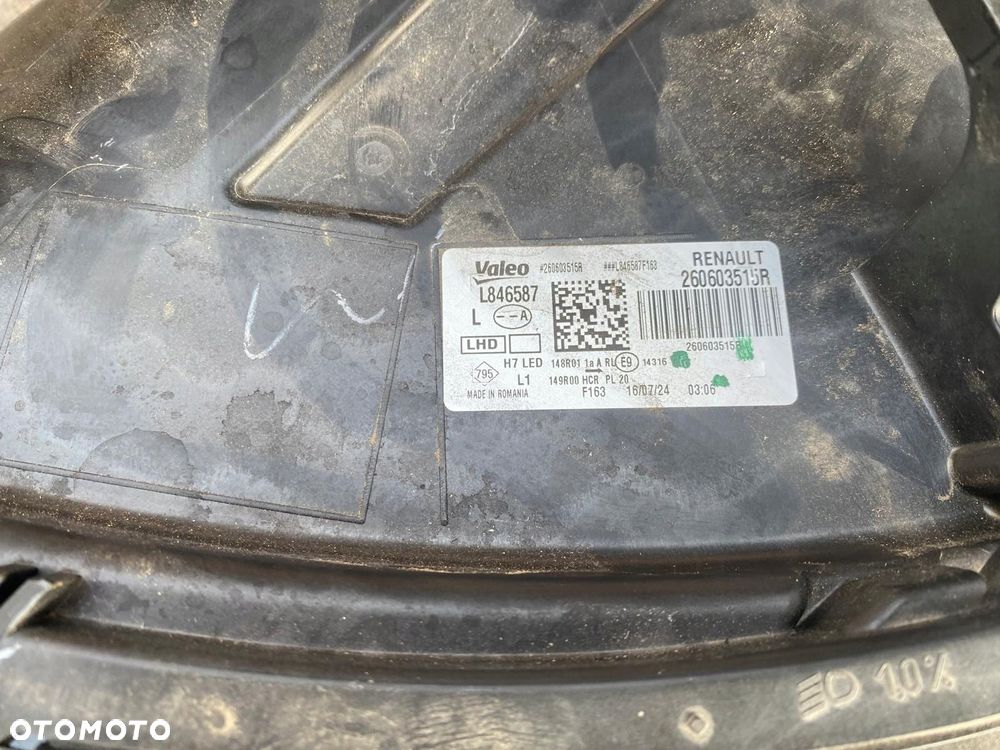 lampa przednia dacia duster iii 2024 rok 260603515r 260107725r komplet - 5