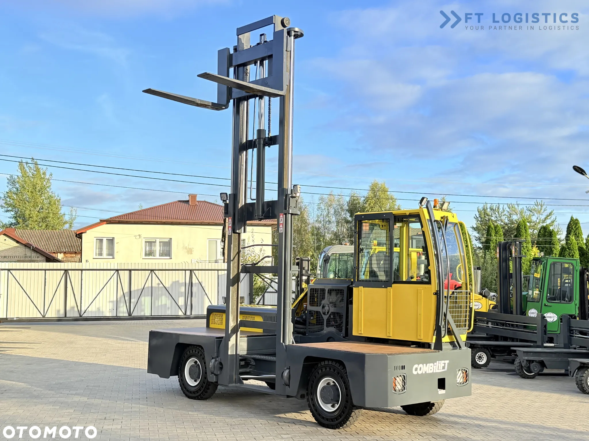 Combilift WÓZEK BOCZNY / C5000FSL / DIESEL / DUPLEX 4100MM /JEDYNE 2573 MOTOGODZIN / PEŁNA KABINA / STAN IDEALNY / NOWE OPONY / Szeroka oferta wózków czterokierunkowych i bocznych, dopasowanych do różnorodnych potrzeb i zastosowań - 30