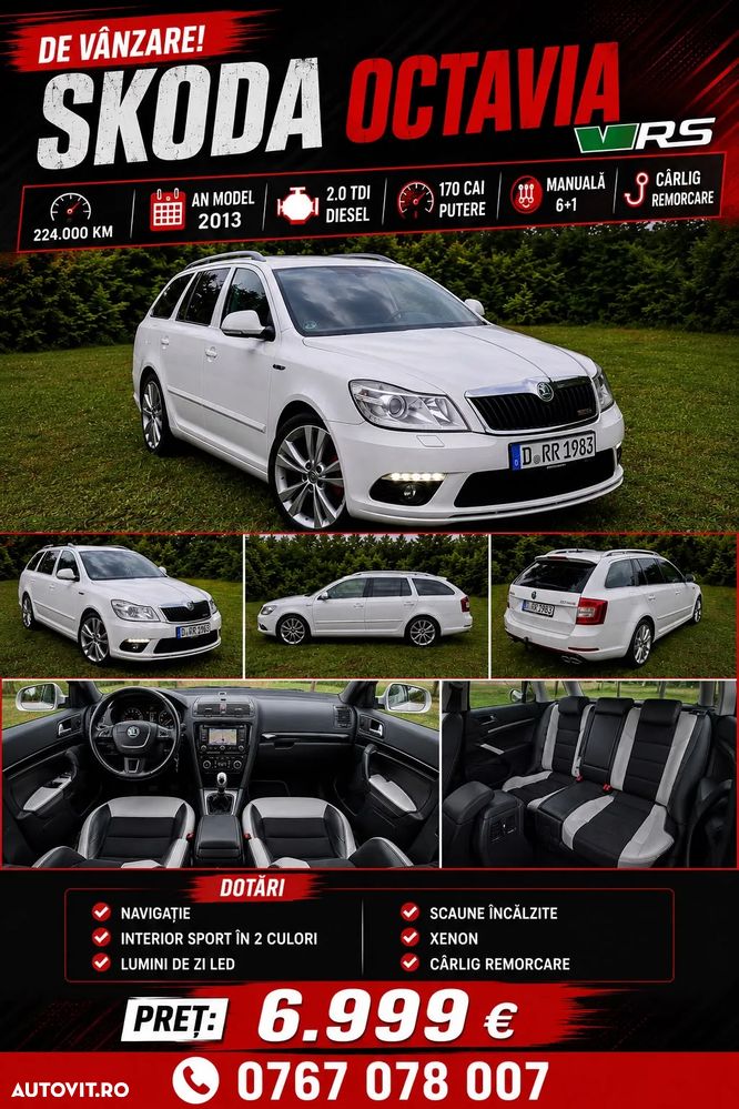Skoda Octavia 2.0 TDI CR DPF RS - 1