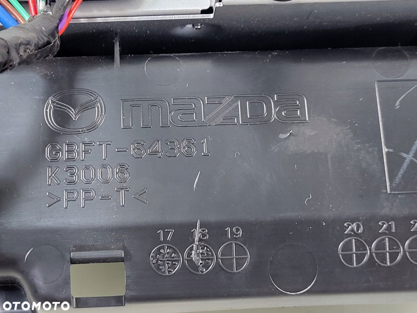 MAZDA 6 III GL GJ 2gi LIFT RADIO NAPĘD CZYTNIK PŁYT NAWIGACJI od 2018r- - 6