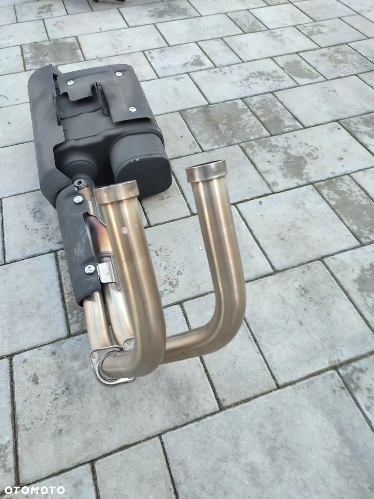 Tłumik, wydech, kolektor, osłona wydechu Kawasaki EN 650 Vulcan - 5