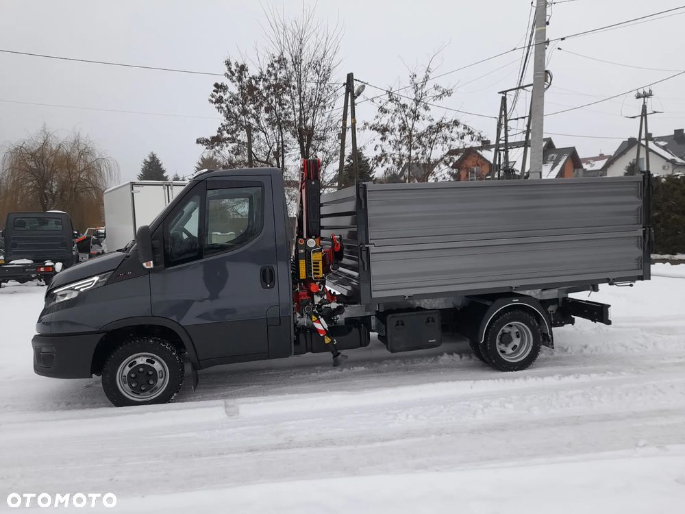 Iveco 50c16 50c18 dmc 3,5t silnik 3.0 HDS dzwig żuraw FASSI f40 WYWROTKA kiper skrzynia - NOWY- Polski salon - 19