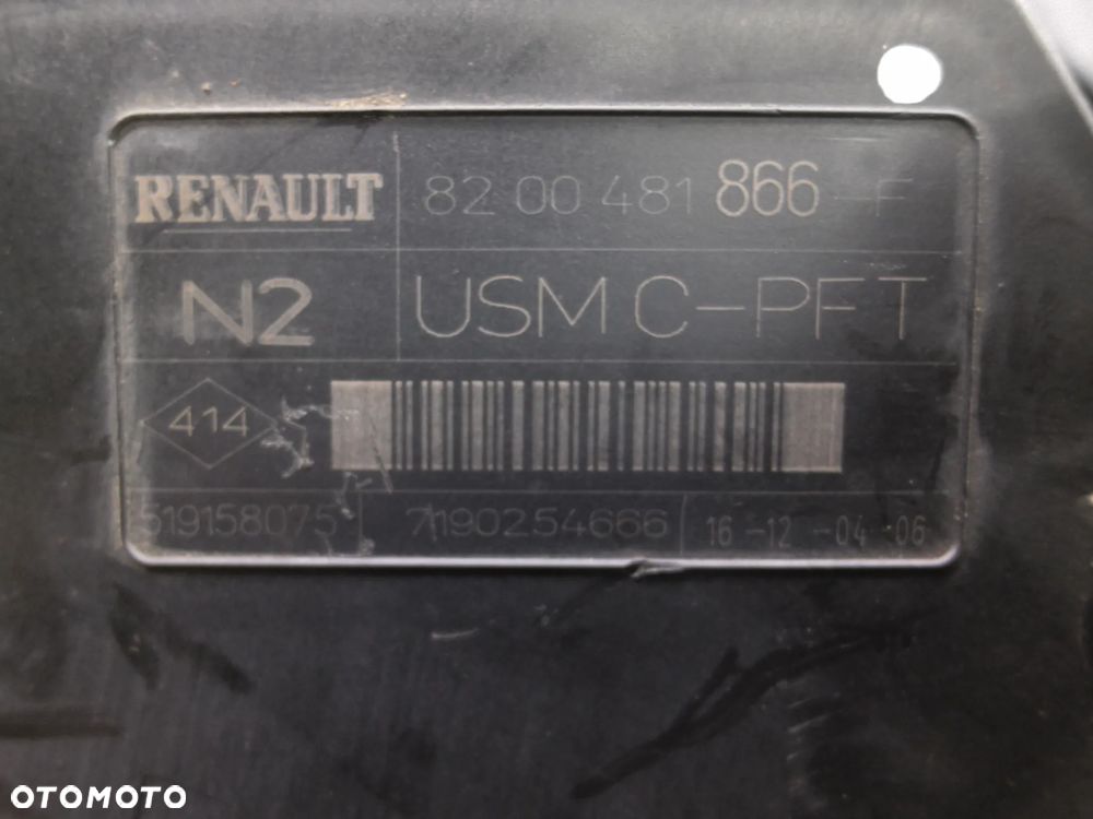 RENAULT MEGANE SCENIC II 03-06 MODUŁ USM 8200481866F + WTYCZKI INSTALACJA - 2