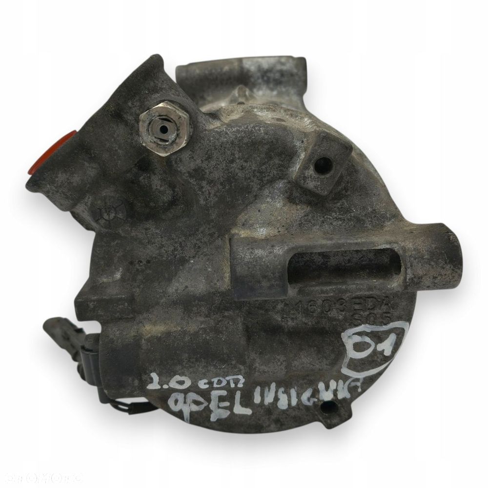 SPRĘŻARKA KLIMATYZACJI Opel Insignia Astra J 2.0 CDTI P22861236 SANDEN - 7