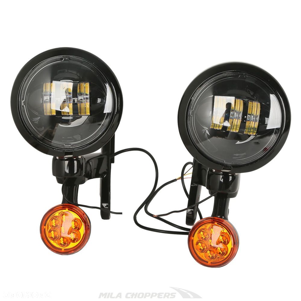 Lightbar lampa przednia + kierunkowskazy LED Harley Touring 08-23 - 3