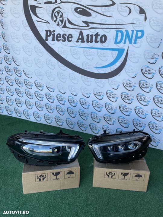 Far stanga dreapta Mercedes A class W177 Multibeam Led 3 lupe 2019-2021 - 1