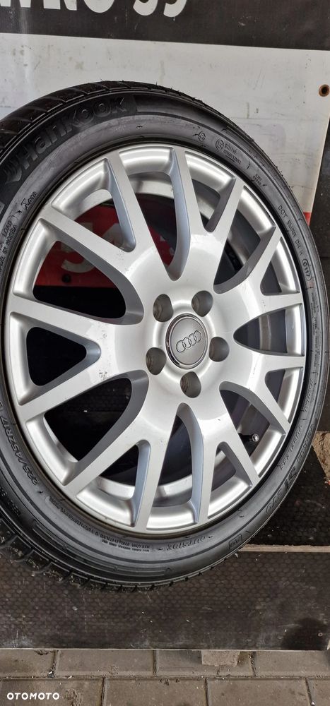 ALUFELGI +OPONY LETNIE 225/45 17" 5X112 ET56 AUDI A3 S3 RS3 - 5