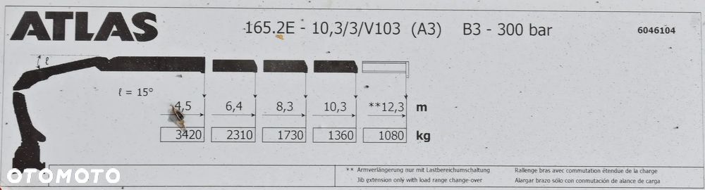 Iveco TRAKKER 410 * WYWROTKA 5,20 m * ATLAS 165.2E-A3 + PILOT / 6x4 - 8