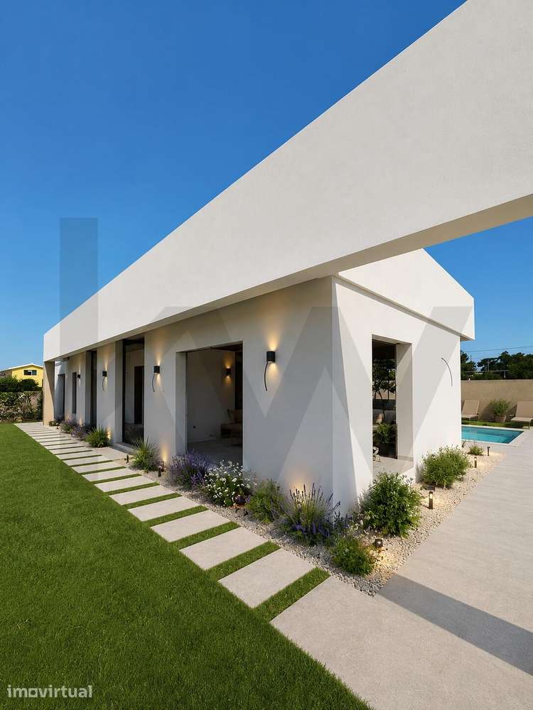 Exclusiva Moradia Térrea/Isolada T3 com 3 Suítes e Piscina – Quinta da - Grande imagem: 5/32