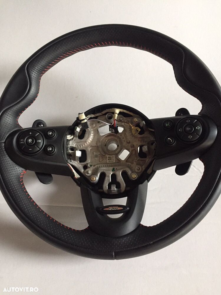 Volan piele padele MINI COOPER F54 F55 F56 F57 F60 - 1