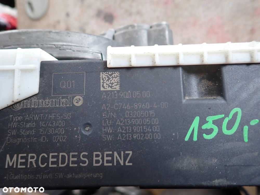 MERCEDES W213 MODUŁ STEROWNIK KOMPUTER STEROWNIK KLAPY TYŁ A2139000500 - 3