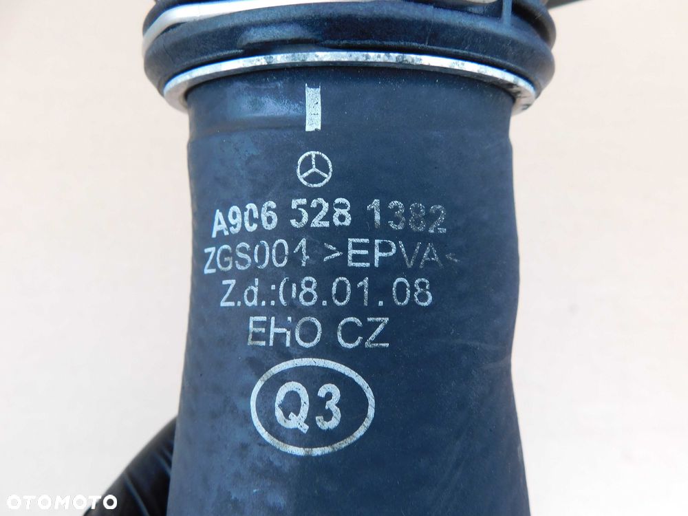 Sprinter 906 1.8 benzyna wąż powietrza intercoolera Turbo + złączka - 2