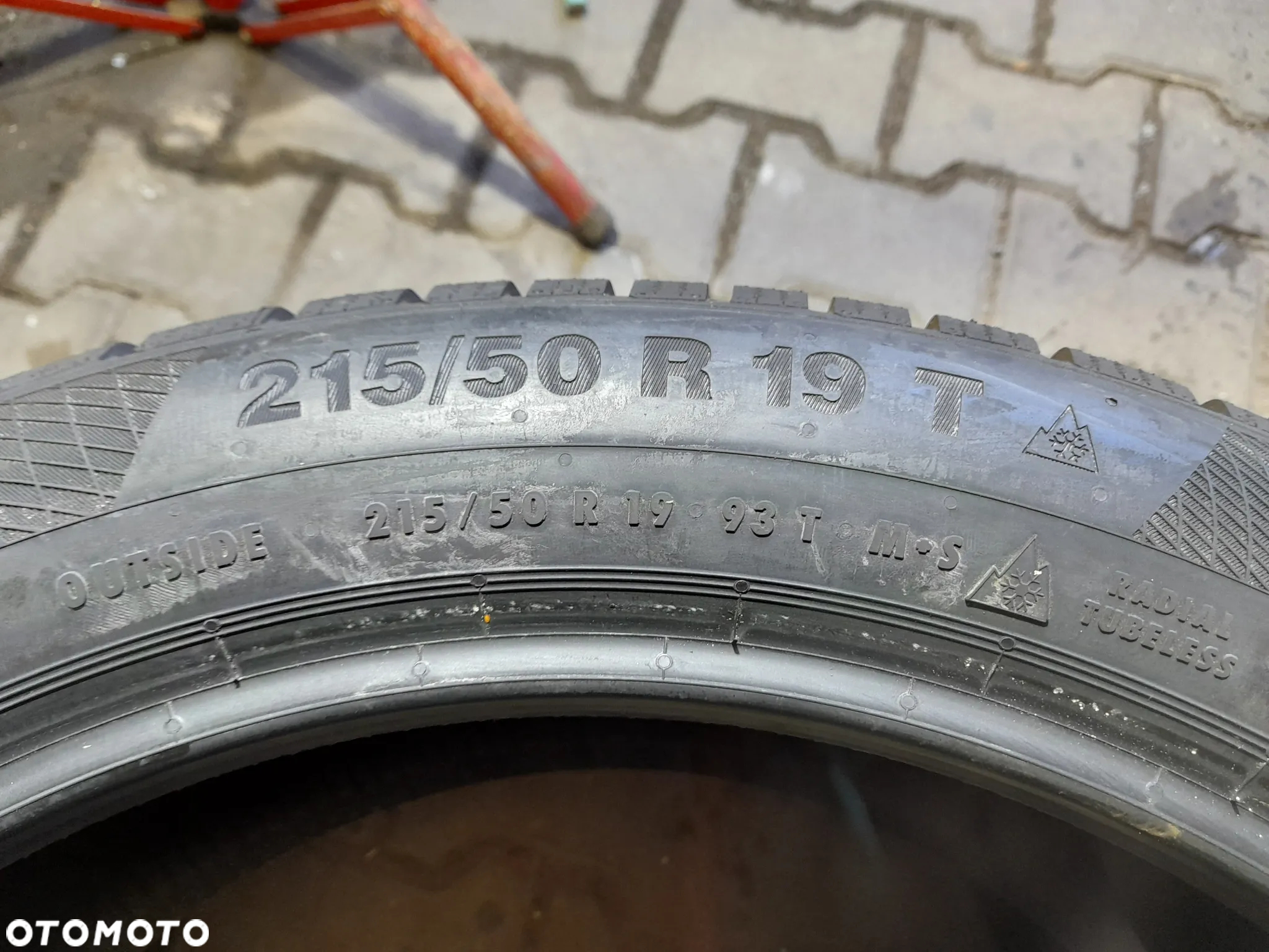 Opony zimowe Continental WinterContact TS850P 215/50 19 93T M+S - 4