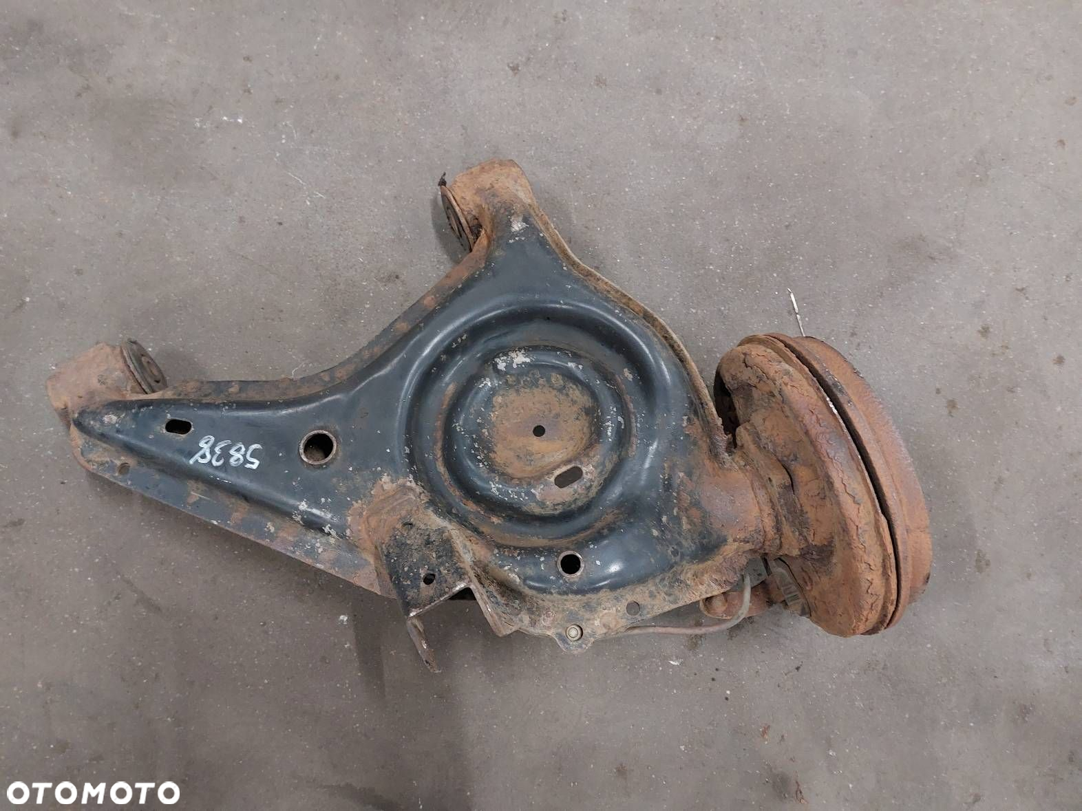 WAHACZ + PIASTA LEWY TYŁ BĘBEN PIASTA FIAT SEICENTO - 5