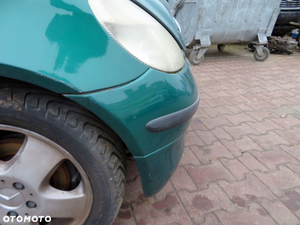 MASKA ZDERZAK BŁOTNIKI LAMPY A-KLASA W168 282 MERCEDES 1997-2001 ZIELONY JUNGLE PRZÓD KOMPLETNY - 11