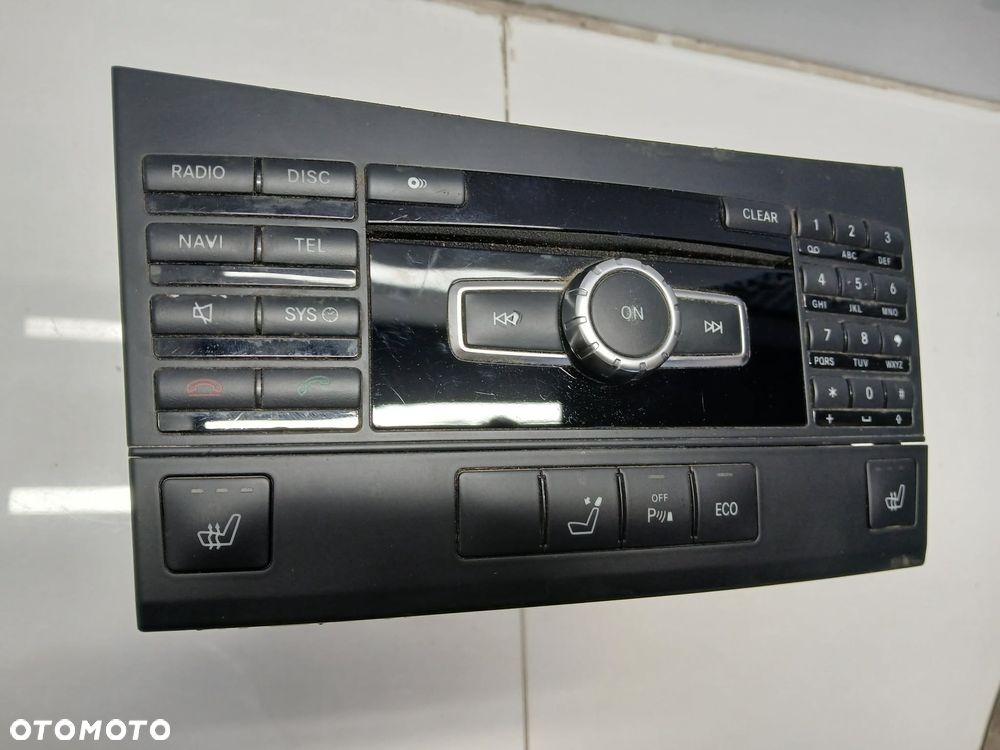 RADIO NAVI MERCEDES W212 NTG4.5 (6CD) FABRYCZNE ORYGINAŁ A2129001317 - 1
