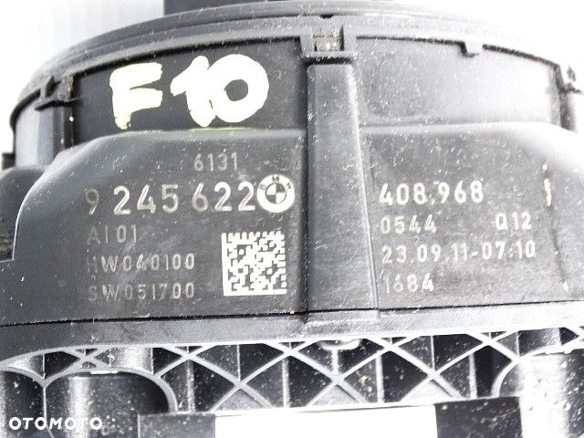 BMW 5 F10 Taśma Pająk Przełącznik Zespolony Kompletny Kierunkowskazy Światła Wycieraczki Manetki  61319245622 9245622  Valeo E000280791 - 3