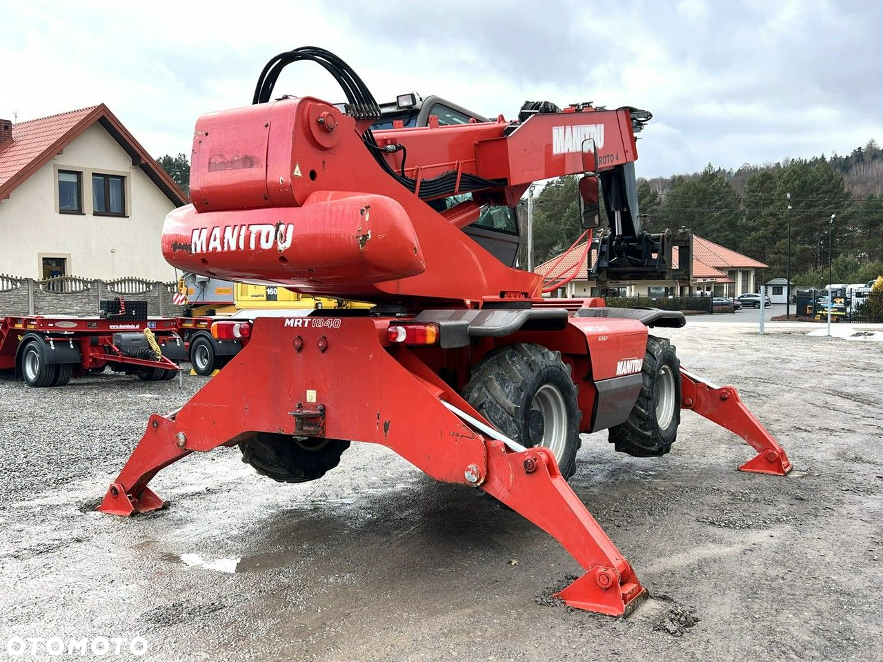 Manitou MRT 1840 ROTO Turbo Ładowarka Teleskopowa Obrotowa 1850 - 21