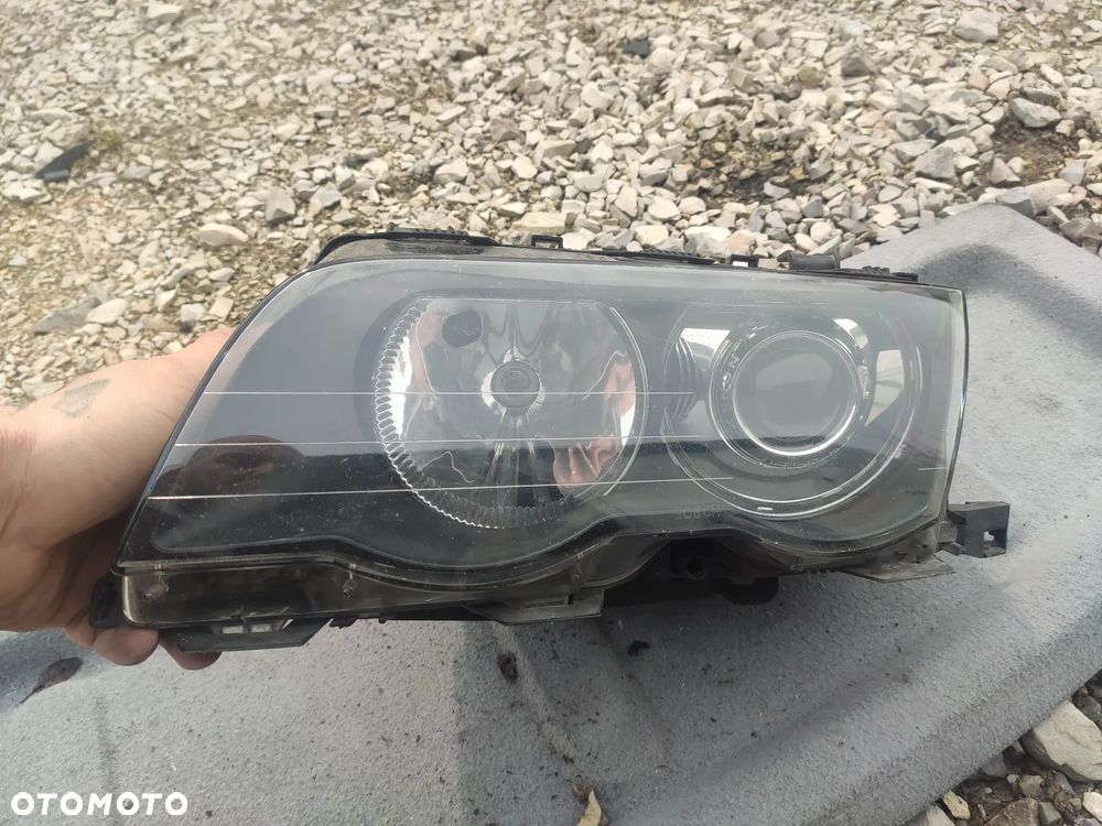 CC Lampa Lewy Przód Xenon BMW 3 E46 98- przetwornica - 2