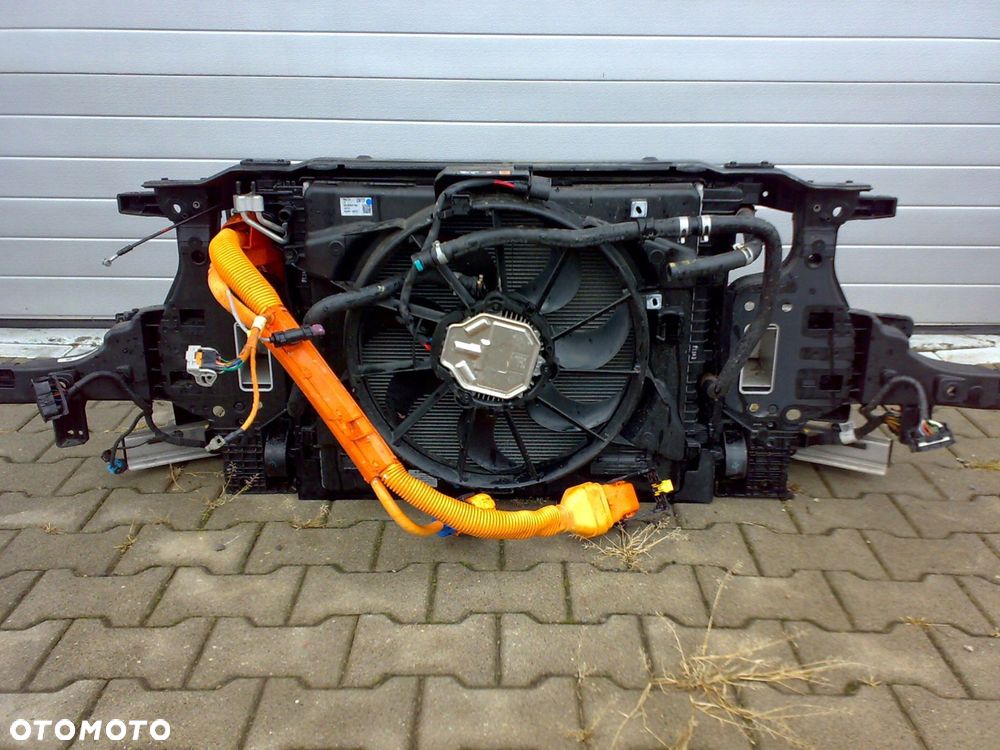 genesis g80 ev electric pas przedni wzmocnienie belka radar chŁodnice przÓd - 4