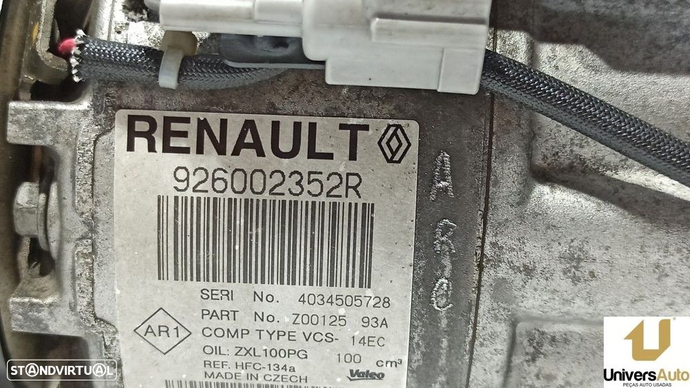 COMPRESSOR DE AR CONDICIONADO RENAULT CLIO IV EXPRESSION - 3