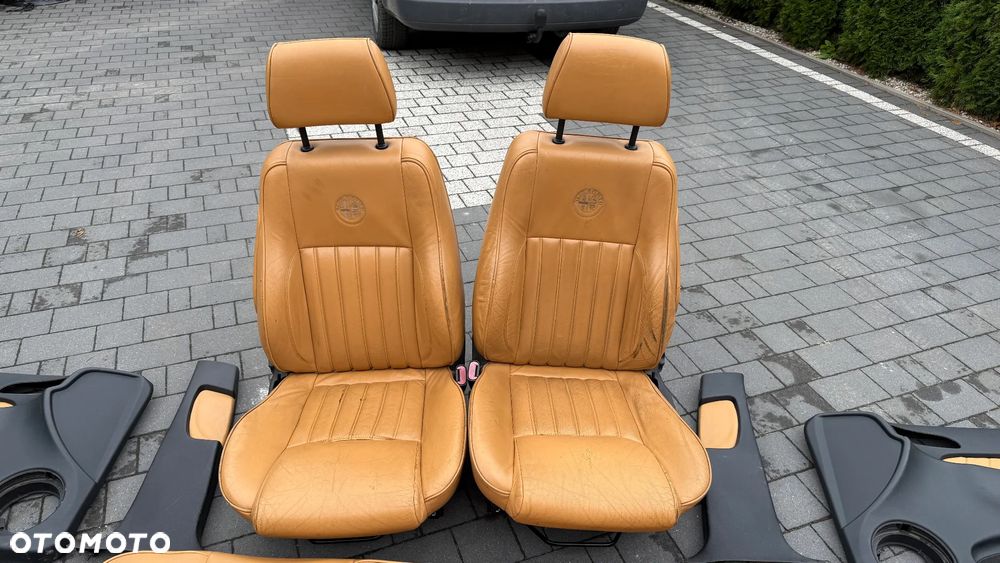 Alfa Romeo 156 Sedan Komplet Skóry Fotele Kanapa EU Tapicerka Podgrzewane - 3