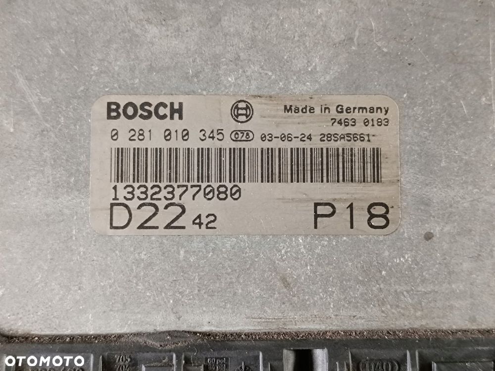 sterownik silnika ducato jumper boxer 02-06 2.2hdi 1332377080 - 2
