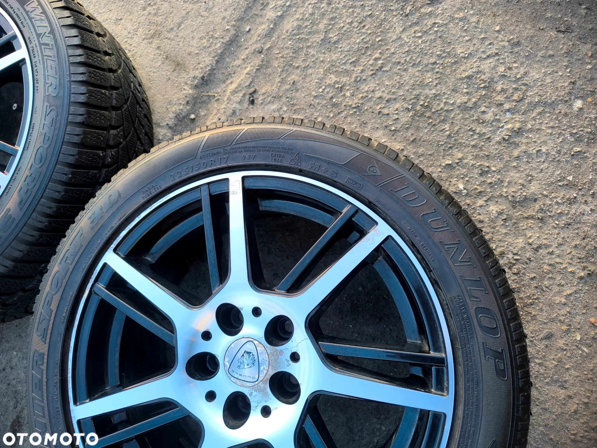 5x112 Alufelgi Felgi Aluminiowe 17 Koła Zimowe Zima Audi A4 B5 B6 B7 B8 A6 C5 C6 Q2 TT VW PASSAT B5 B6 B7 B8 SHARAN II 2 SEAT EXEO ALHAMBRA II 2 SKODA SUPERB YETI 6mm Legnica ALU-RAD 225/50 MERCEDES - 12