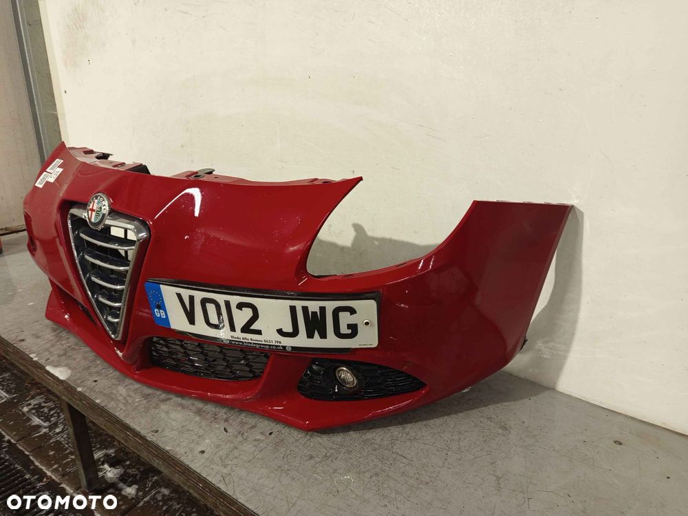 + ZDERZAK PRZÓD PRZEDNI ALFA ROMEO GIULIETTA VR289 CZERWONY HALOGENY - 2