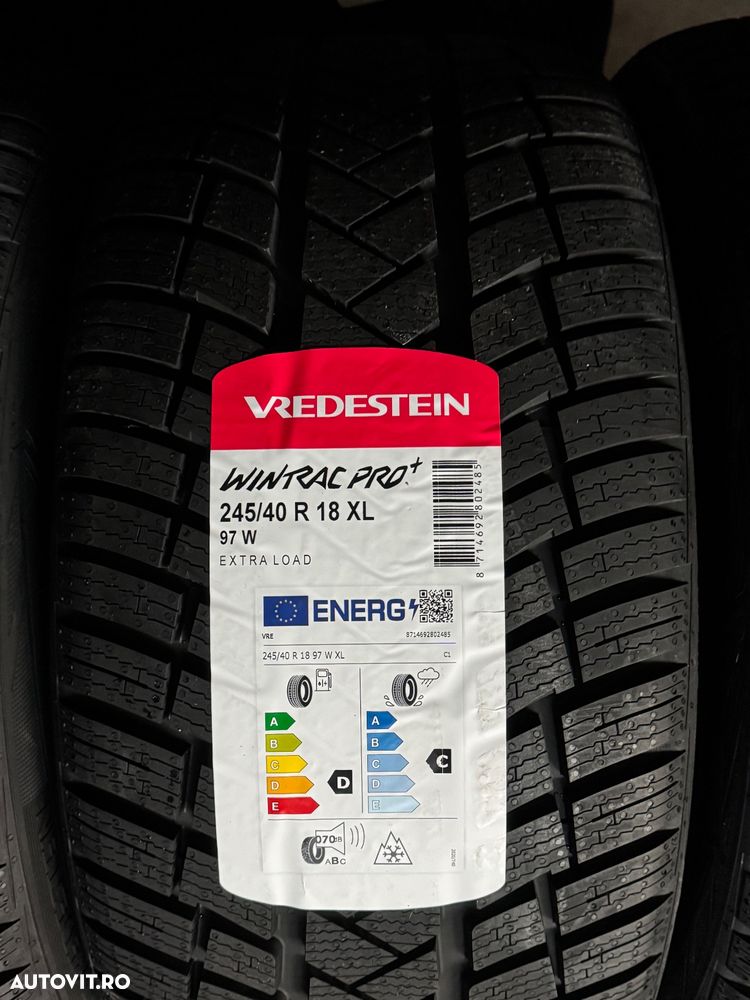 Vând 4 anvelope 245/40/18 vredestein de iarnă noi - 2