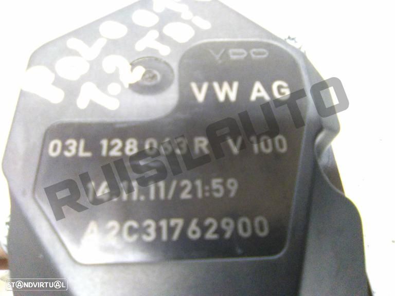 Corpo De Admissão / Borboleta 03l128_063r Vw Polo V (6r) [2009_ - 3