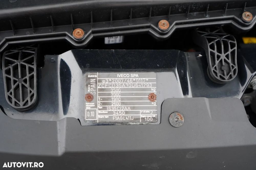 Iveco DAILY 35-140 / BASCULATOR / DUBLU / MANUAL / 3 LOCURI / - 34