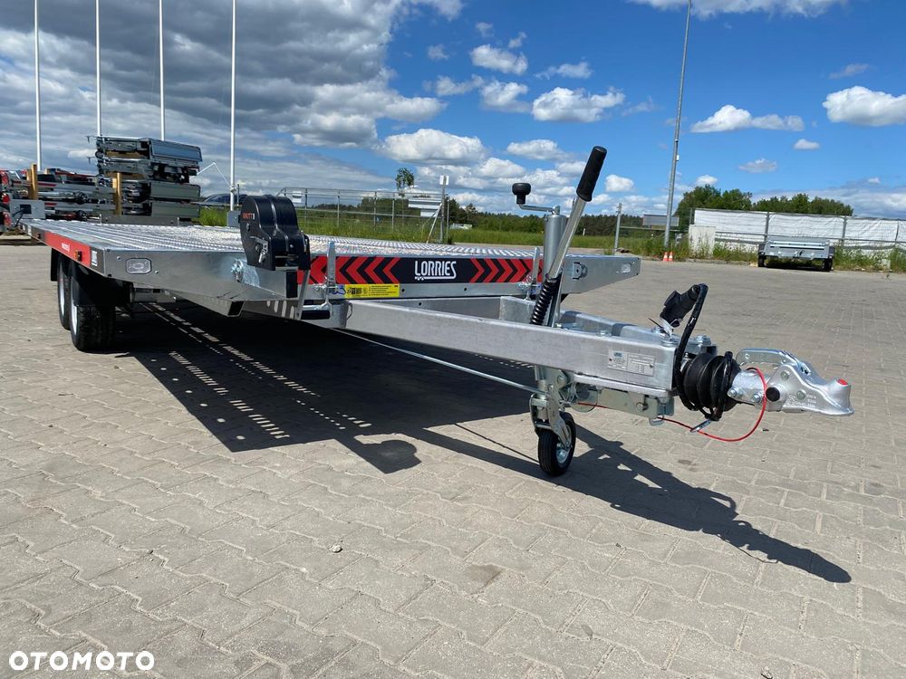 Lorries Dostawa laweta UCHYLNA GRAWITACYJNIE 550x201cm DMC3500kg wypełnienie z blachy alu - 11