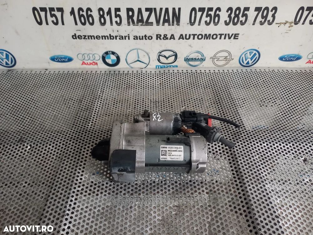 Electromotor Bmw X1 X2 F39 F48 Seria 1 F40 Seria 2 F44 F45 F46 Cod  Km Putini Sub 5.000 Km Dupa 201 - 1