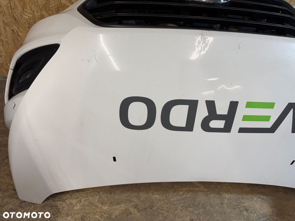 Zderzak przód maska lewa lampa Ford transit custom lift - 5