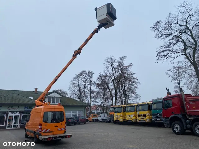 Mercedes-Benz Sprinter / podnośnik koszowy / zwyżka Palfinger PD140 V wysokość robocza 14 m z Niemiec - 11