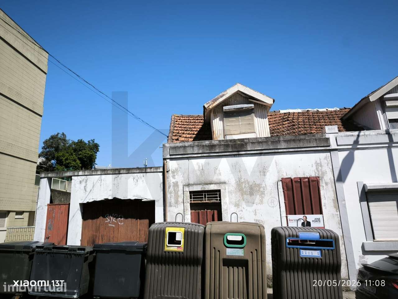 Moradia T2 com garagem e terraço em S. Roque  para remodelar - Grande imagem: 3/7