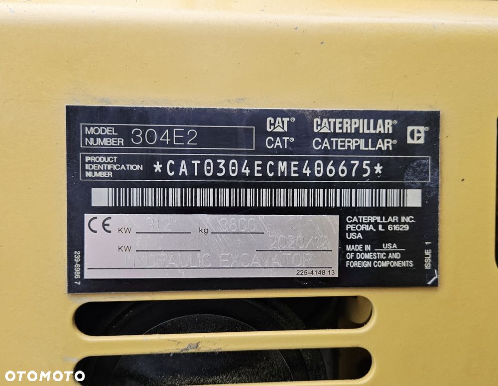 Caterpillar MINIKOPARKA CAT CATERPILLAR 304 E2 304E 304E2 303 305 2020R - 28