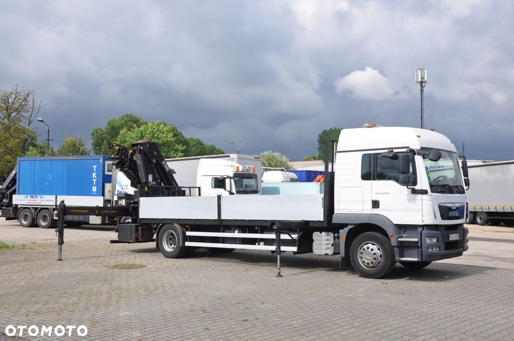 MAN TGM 18.290  HDS KONTENERY BUDOWLANKA ważne UDT - 35
