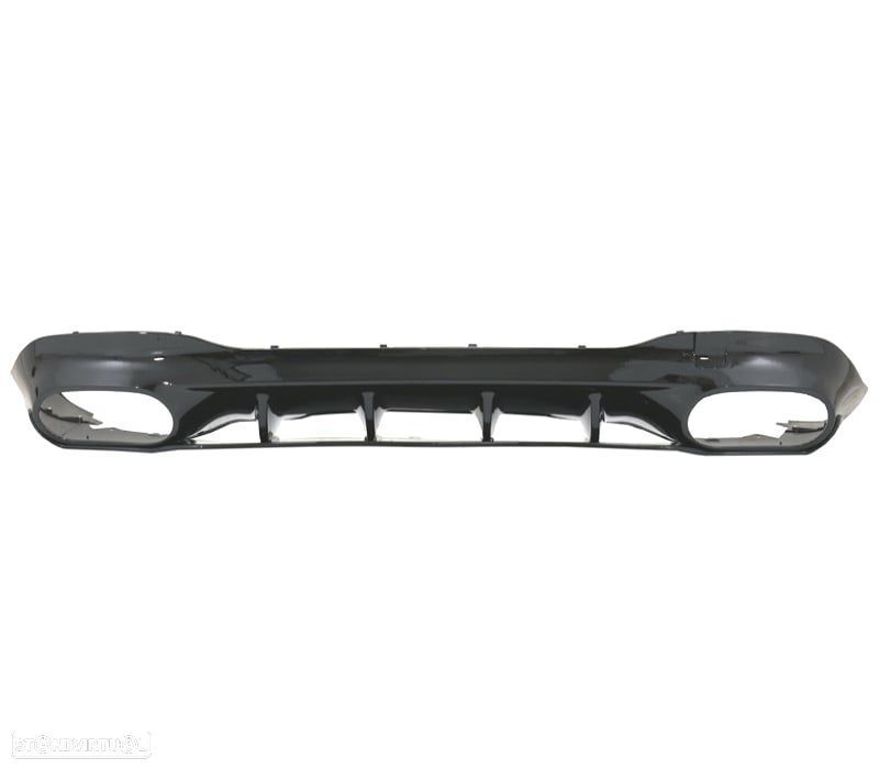 DIFUSOR MERCEDES W118 AMG 19- LOOK CLA35 PRETO BRILHANTE - 3