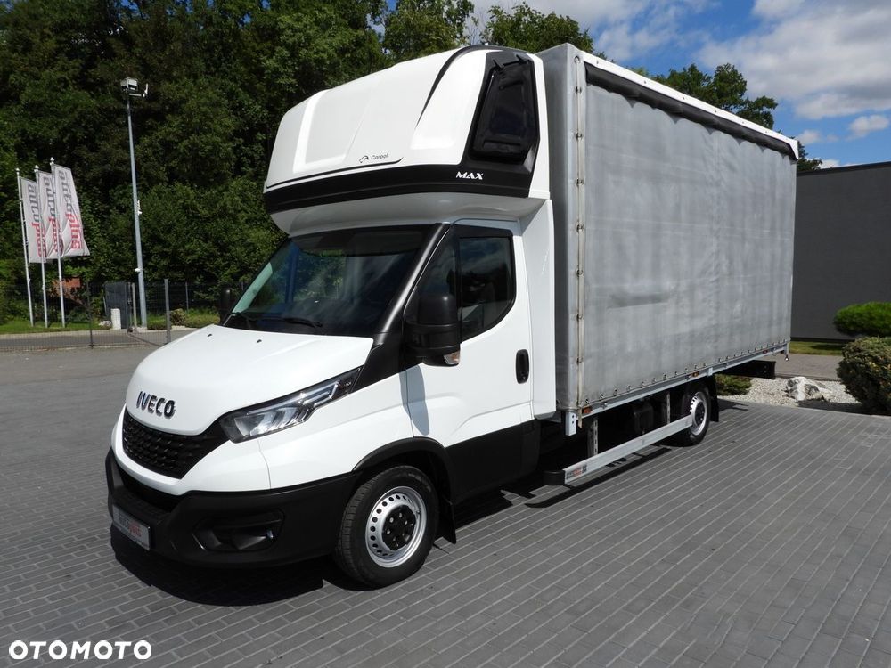 Iveco DAILY 35S18 PLANDEKA 10 PALET WEBASTO TEMPOMAT NAWIGACJA LEDY KLIMATYZACJA  180KM - 7