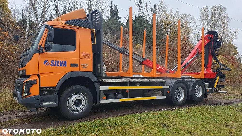 Volvo FMX 500 6x4 podnoszona oś - 10