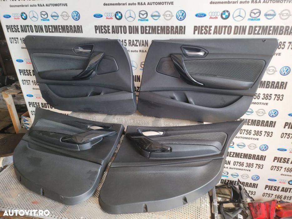 Tapiterie Fata Usa Fata Spate Bmw Seria 1 F20 LCI Model 4 Usi Volan Stanga - 3