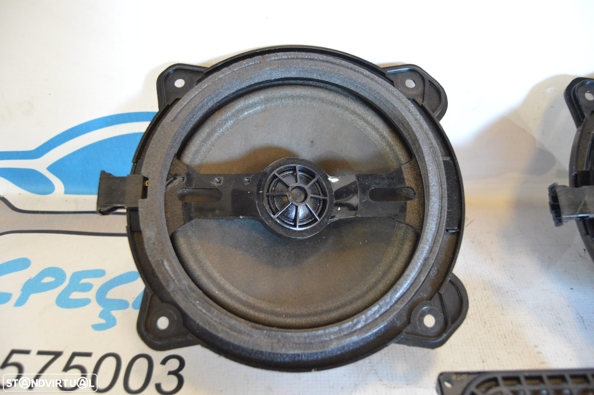 COLUNA COLUNAS SOM DISPOSITIVO AMPLIFICADOR SONORO BLAUPUNKT 8H0035411 8P0035362 AUDI A3 8P 8PA SPORTBACK 2.0 TDI 170CV BMN - 5