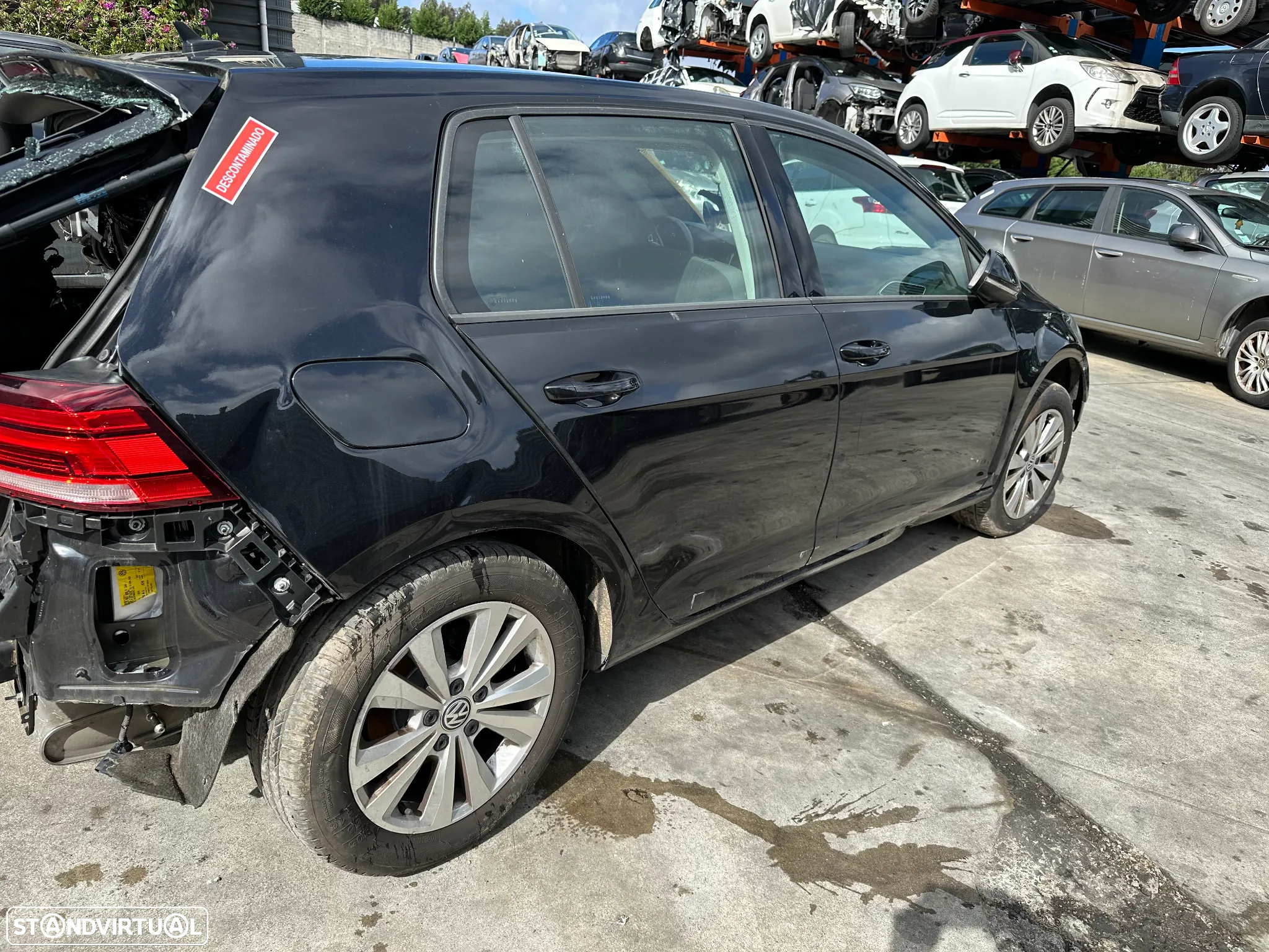 VW GOLF VII 1.6 TDI 115 CV DE 2019 (MOTOR DGT) PARA PEÇAS - 3