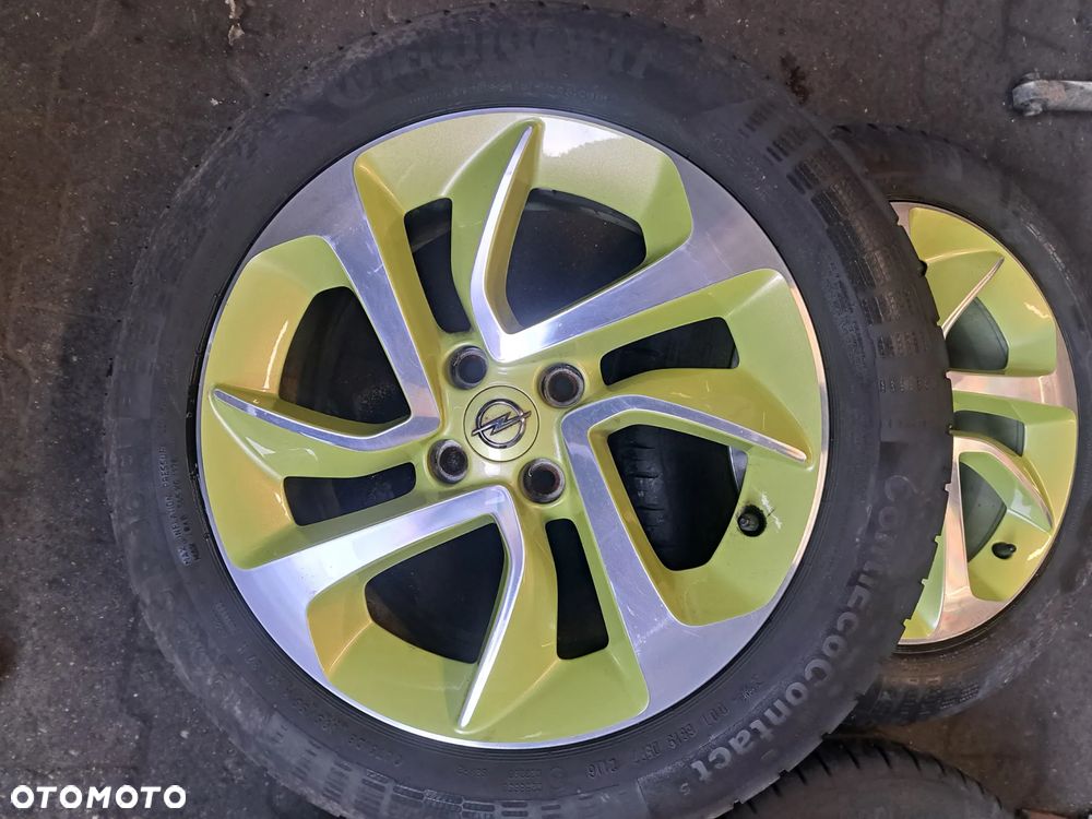 KOMPLET KÓŁ OPEL ADAM ZIELONE 195/55 16 6.5X16 IS40 - 2